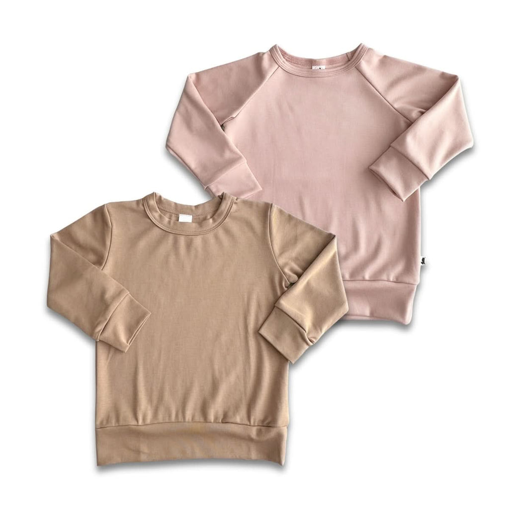 Baby/Kids Bamboo Pullover-Rosewood