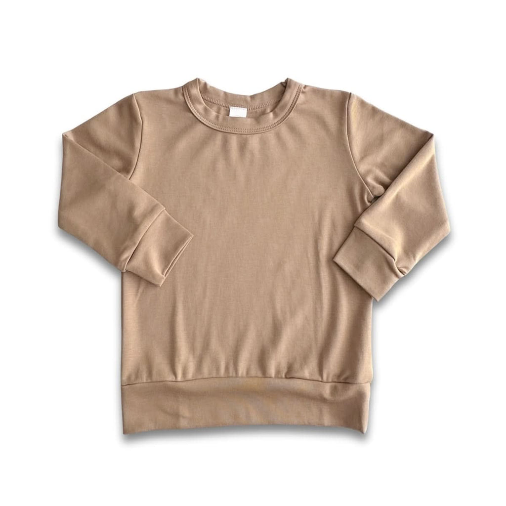 Baby/Kids Bamboo Pullover-Rosewood