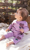 Knitted Romper Lilac