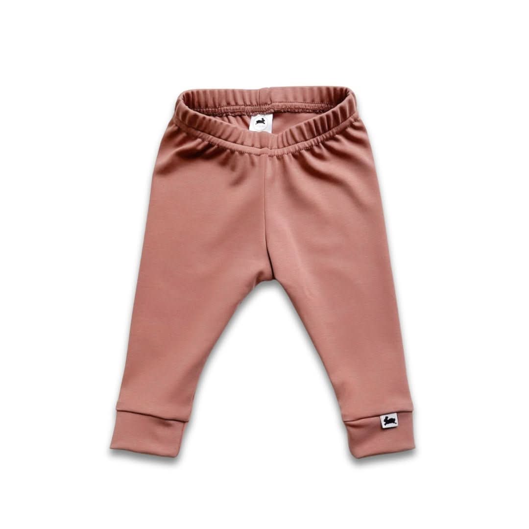 Bamboo Leggings -Terracotta