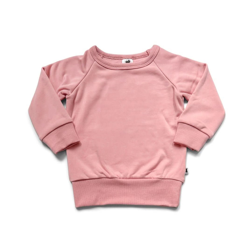 Kids' Bamboo Fleece Pullover | Rose
