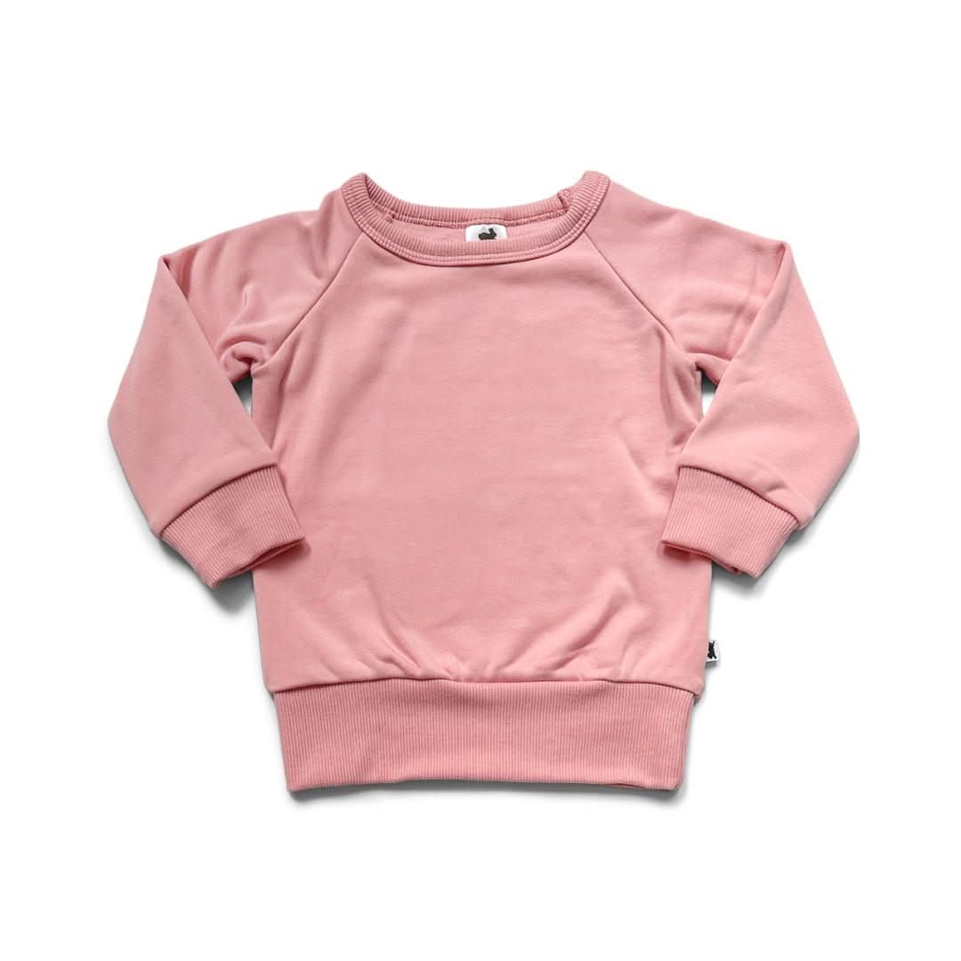 Kids' Bamboo Fleece Pullover | Rose